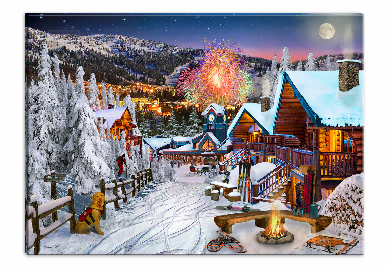 Winter Playground Order Options Here – Art of David Maclean