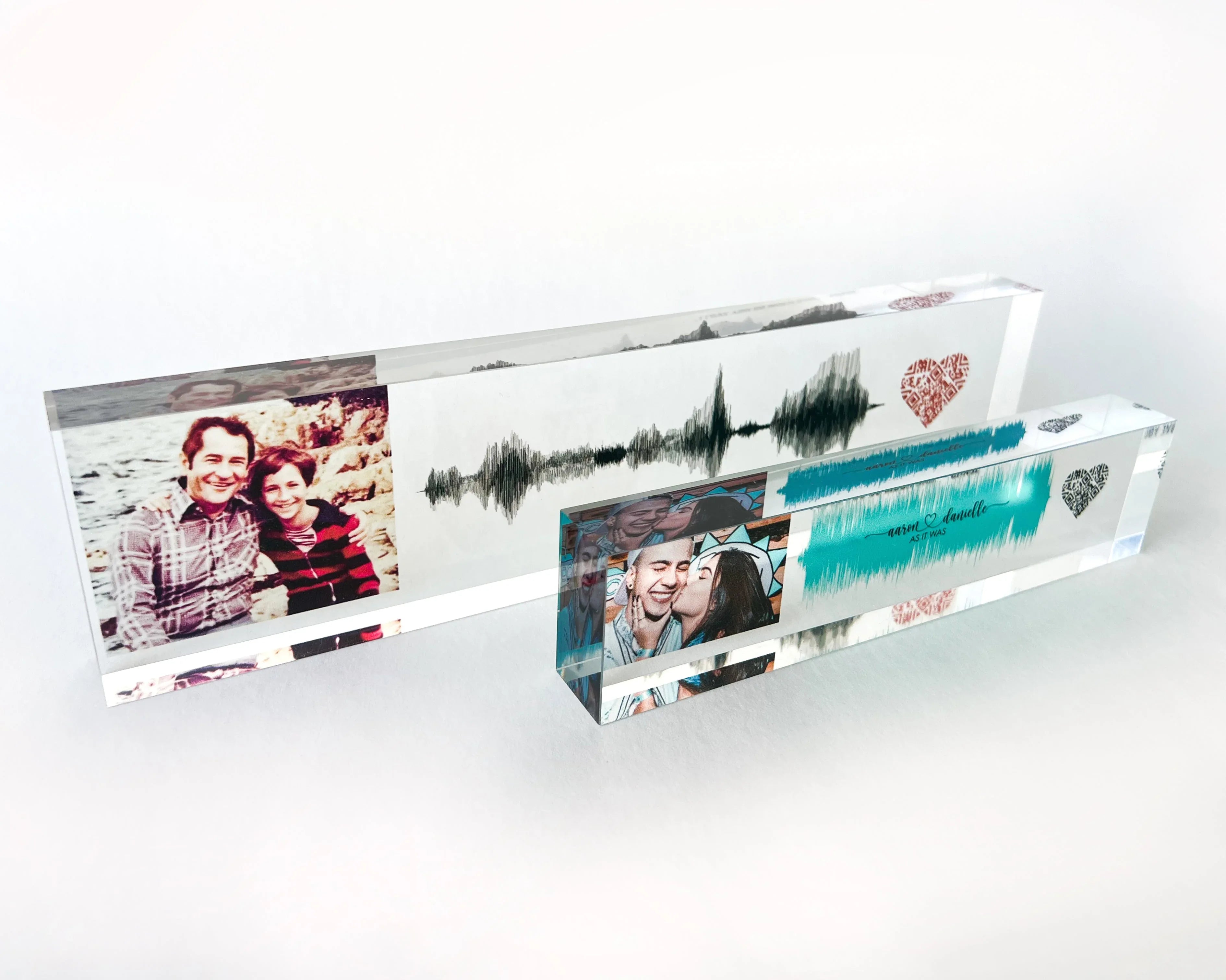 Gift For Him With Photo | Soundwave Art – Artsy Voiceprint