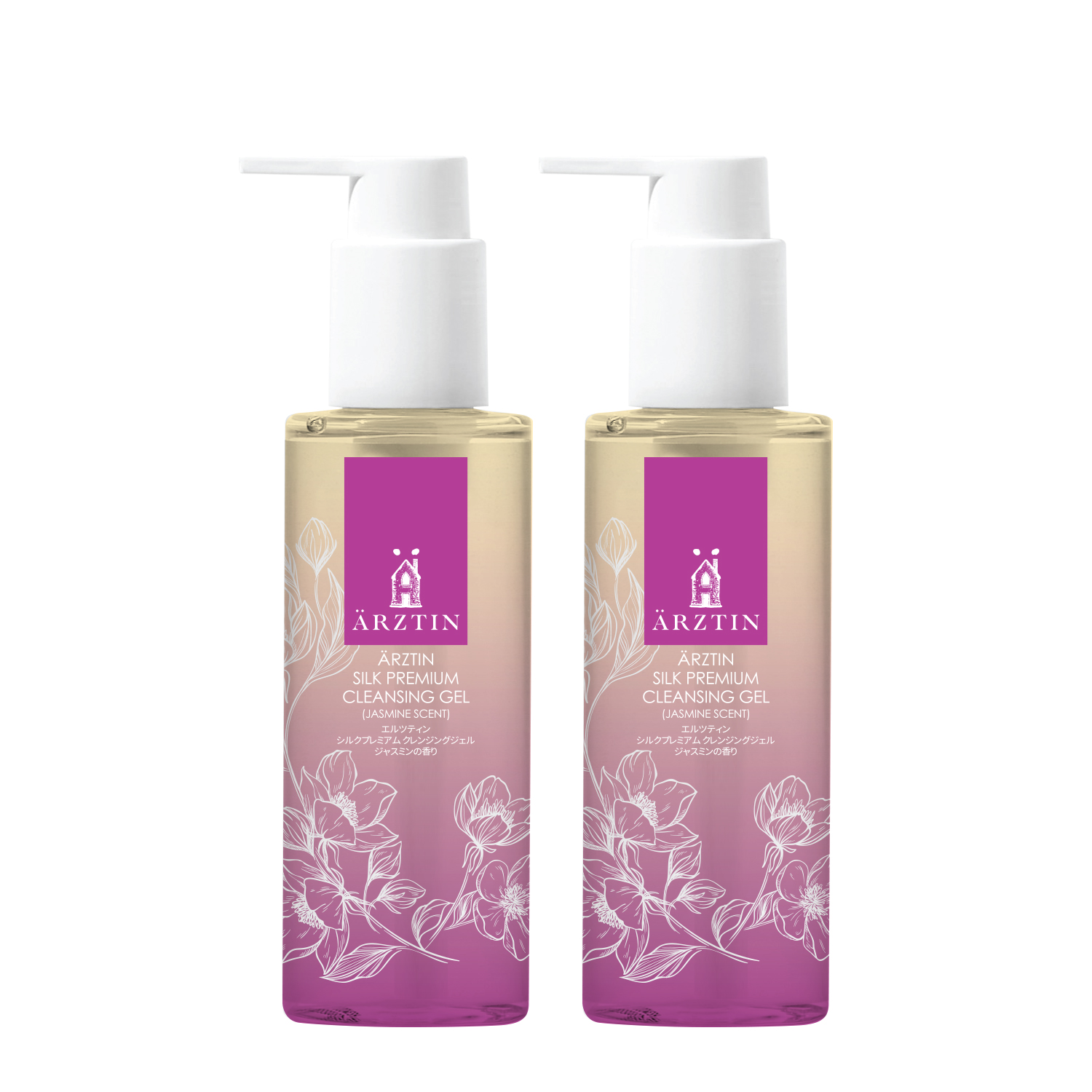 ARZTIN / 「数量限定」シルクプレミアムクレンジングジェルジャスミン