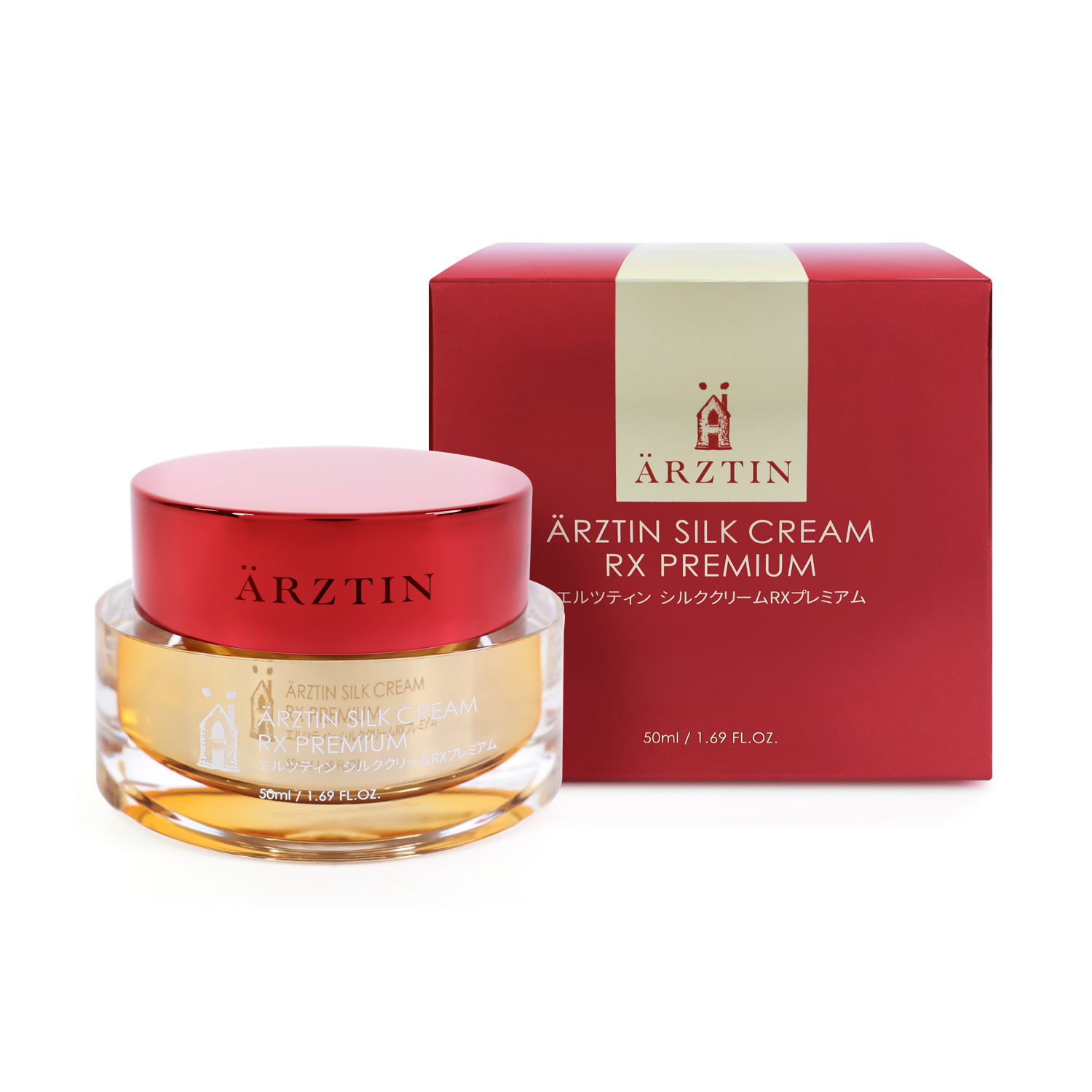 ARZTIN / シルククリームRX プレミアム50ml