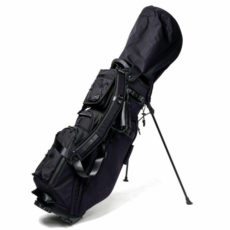 EXCLUSIVE BALLISTIC NYLON - CADDY BAG GOLF SERIES/BLACK