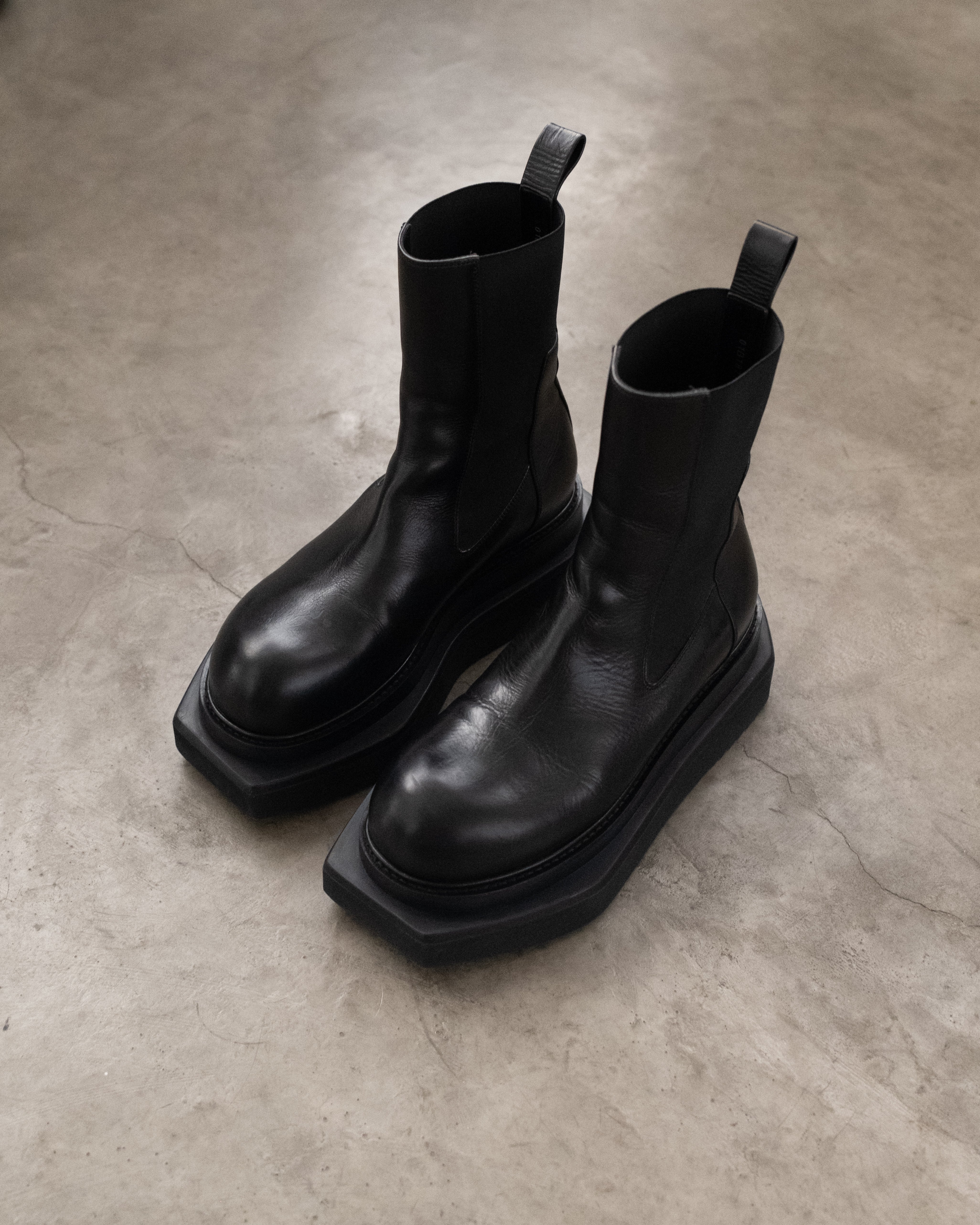 RICK OWENS Beatle Turbo Cyclops Boots – Around The Shoes