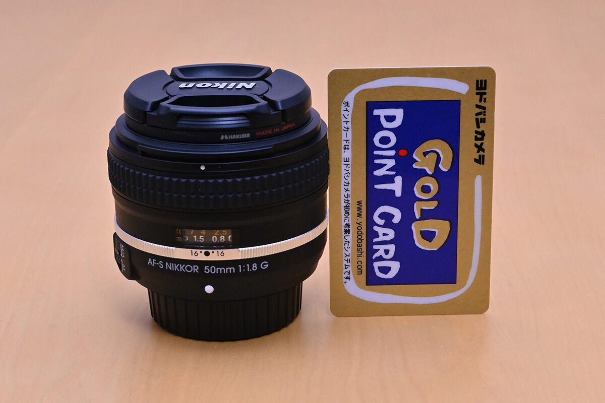 レビュー】AF-S NIKKOR 50mm f/1.8G Special Edition｜Dfカラーの単