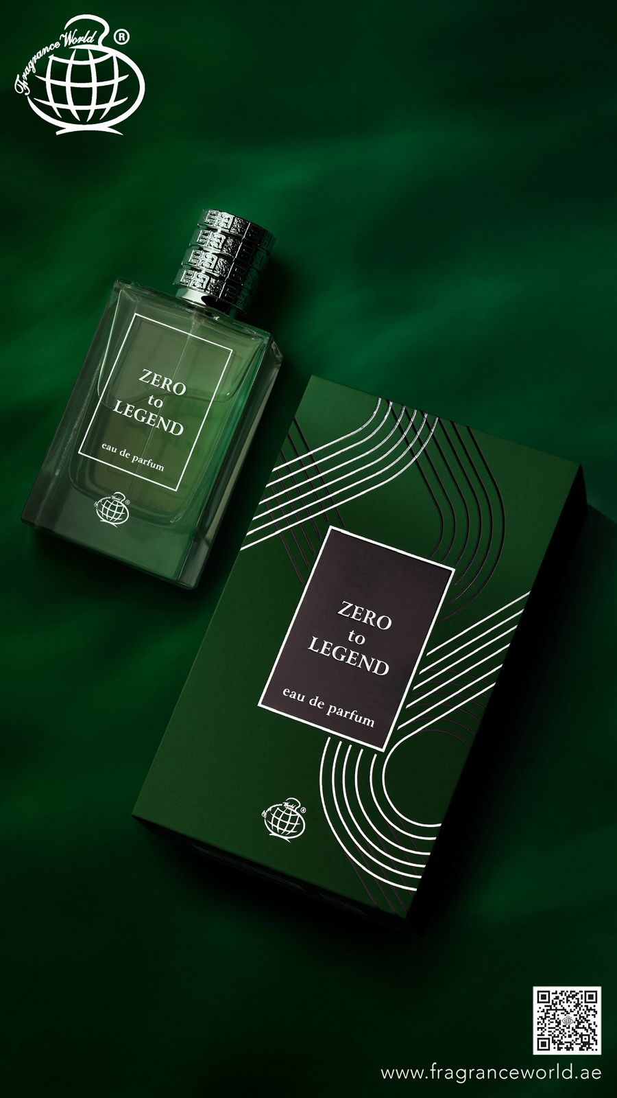 Eau de Parfum Zero to Legend by Fragrance World, Men, 100 ml