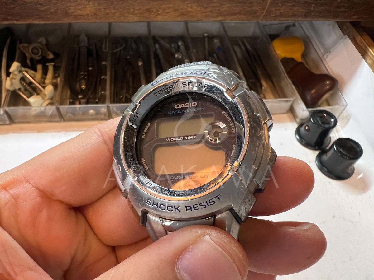 ⌚️🔋【CASIO G-SHOCK G-7000】タフソーラー二次電池交換で奇跡の復活