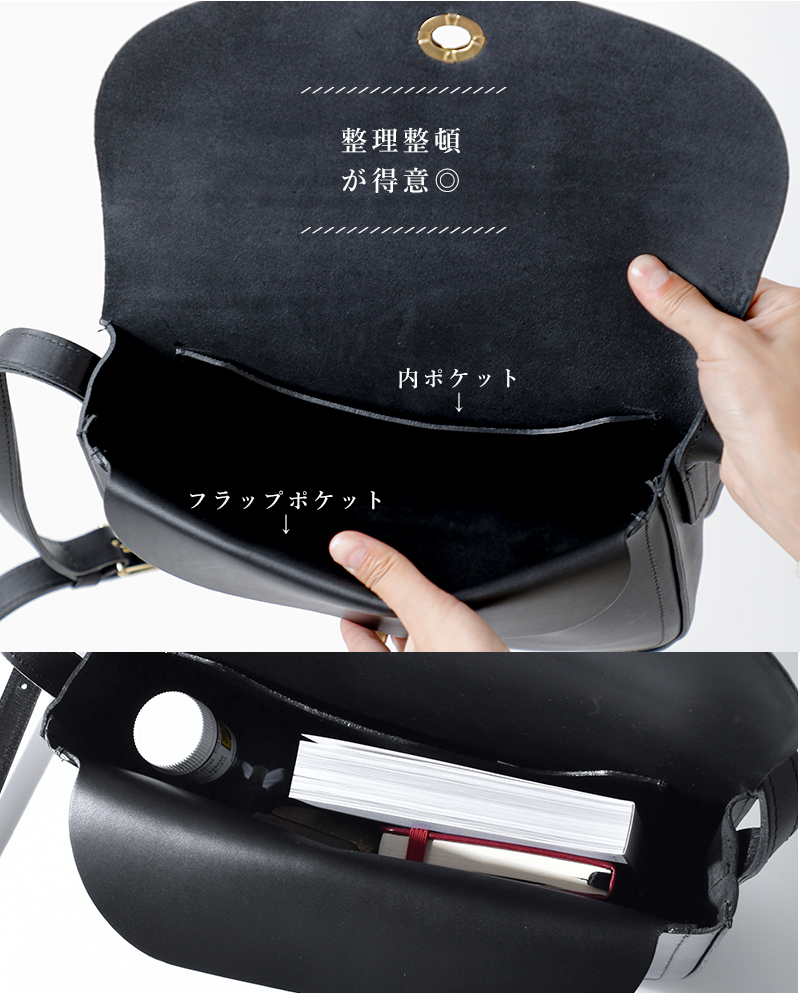 Mimi ミミ aranciato別注 ベジタブル タンニンレザー ミディアム