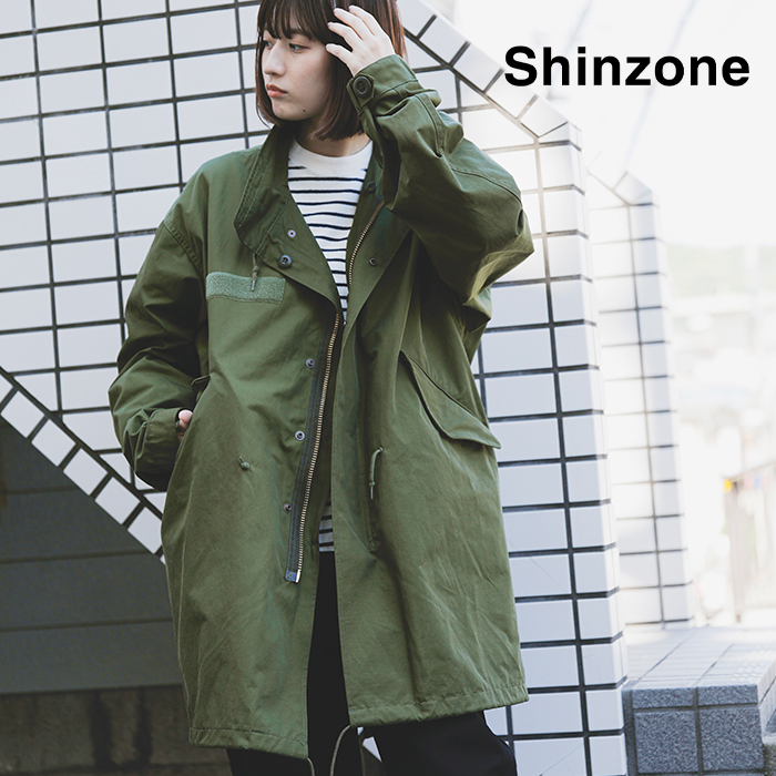 50%OFF】Shinzone シンゾーン 3way オーバーサイズ フィールド パーカ