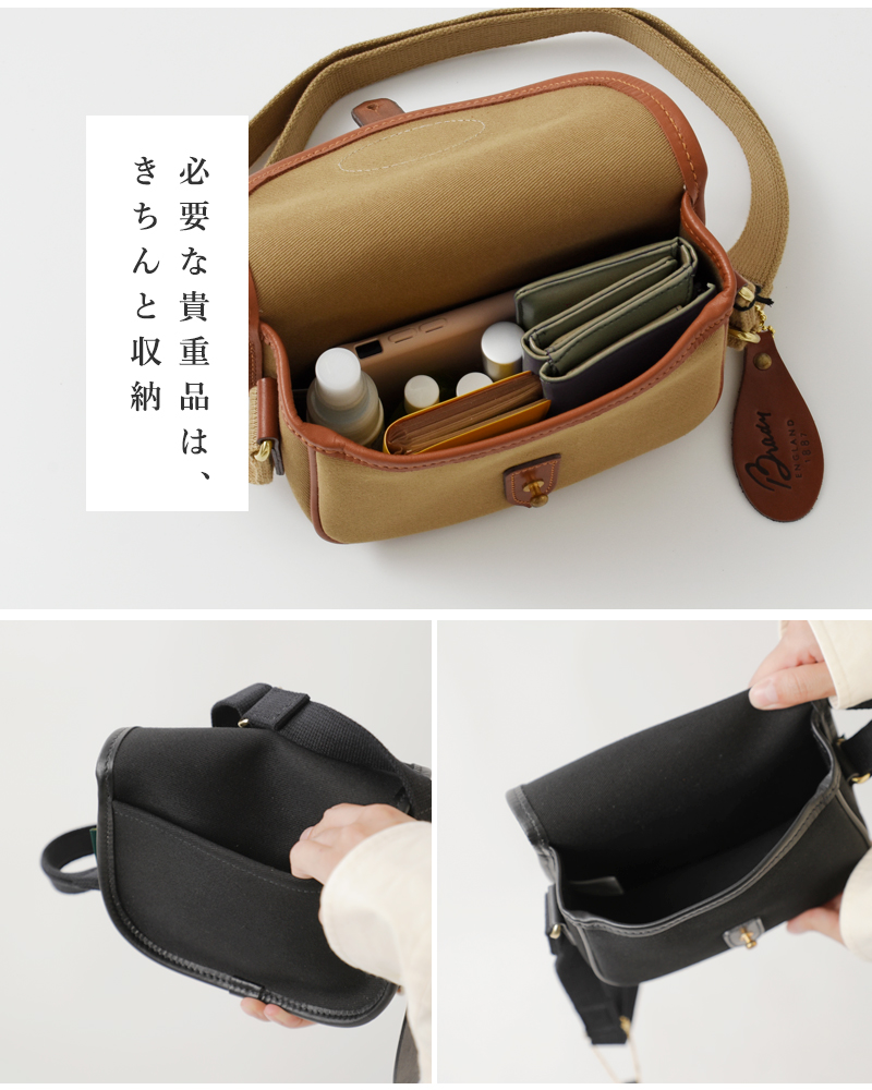 Brady ブレディ ツイル ミニ ショルダーバッグ “COLNE MINI” colne