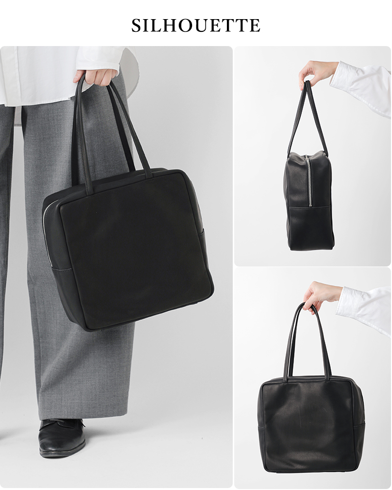 mormyrus モルミルス レザー スクエア トートバッグ m-148-tr