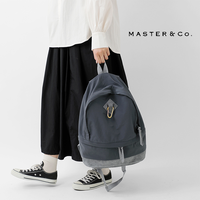 MASTER&Co. マスターアンドコー カラビナ付き スエードボトム
