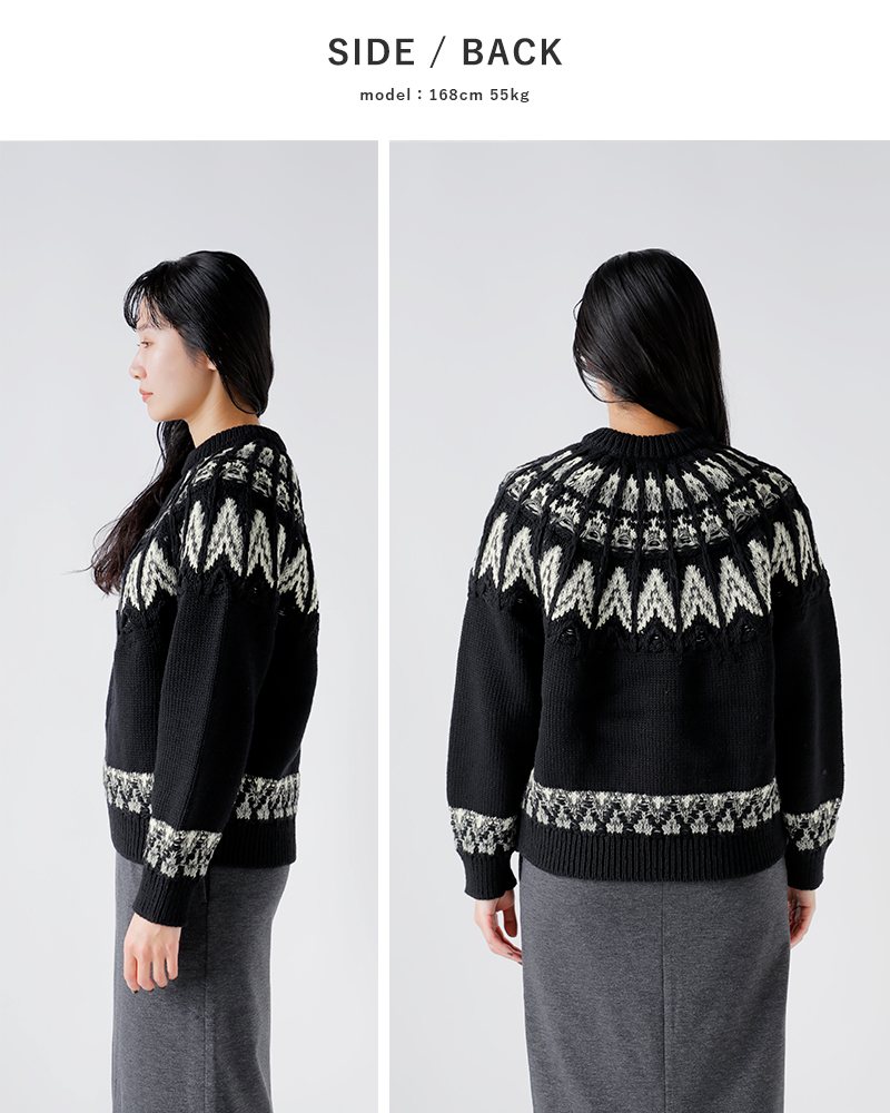 40%OFF】COOHEM コーへン KOUHEN ノルディック ニット プルオーバー 11