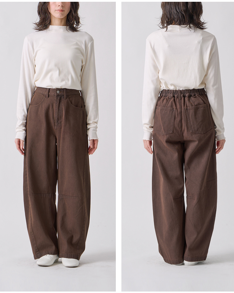 50%OFF】kelen ケレン カーブ デザイン カラー デニムパンツ “HEDY