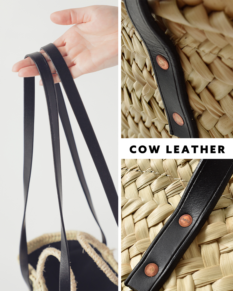 Aeta アエタ ロングハンドル バスケット バッグ Sサイズ “TAZA BASKET