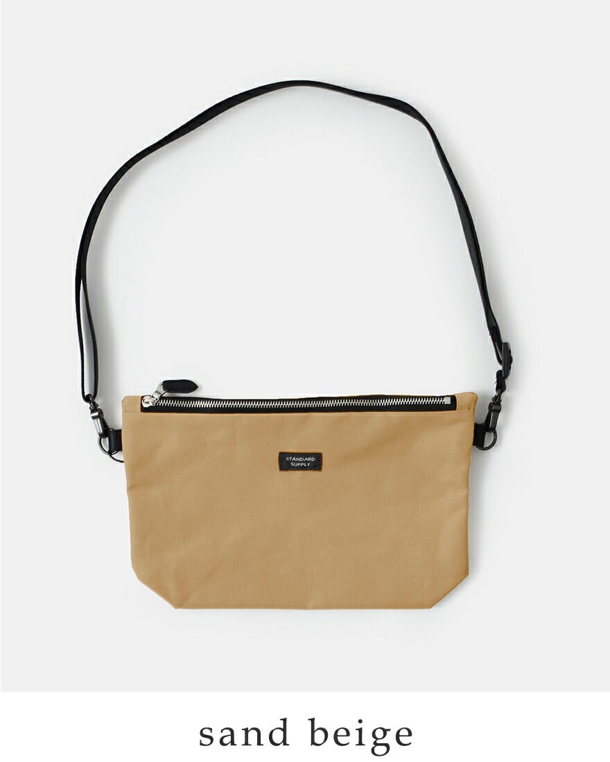 STANDARD SUPPLY スタンダードサプライWジップ ショルダーバッグ M
