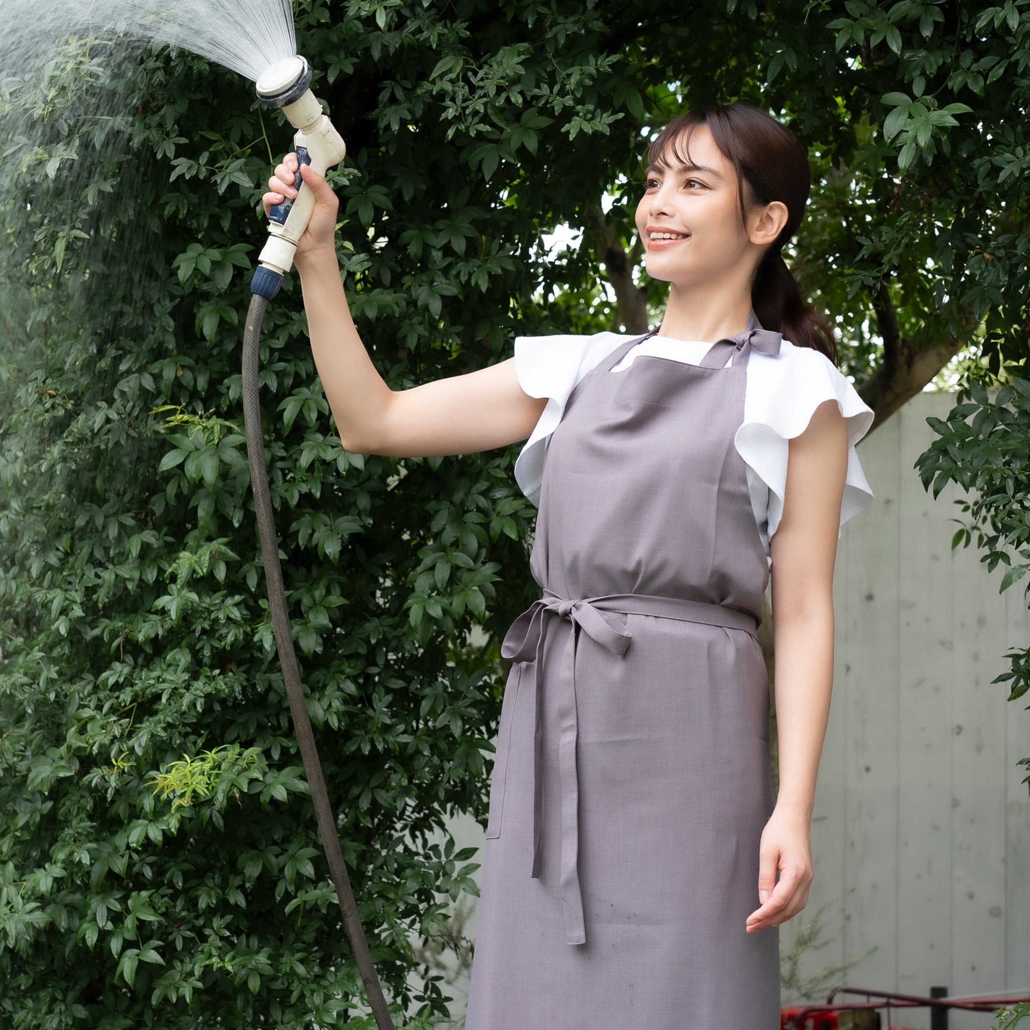 ロングエプロン（ベージュ） – ARASAWA 縫製雑貨の専門ショップ