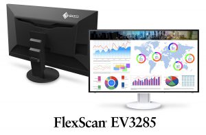 EIZO31.5インチ4KディスプレイEV3285-BK購入後のレビュー FlexScan27
