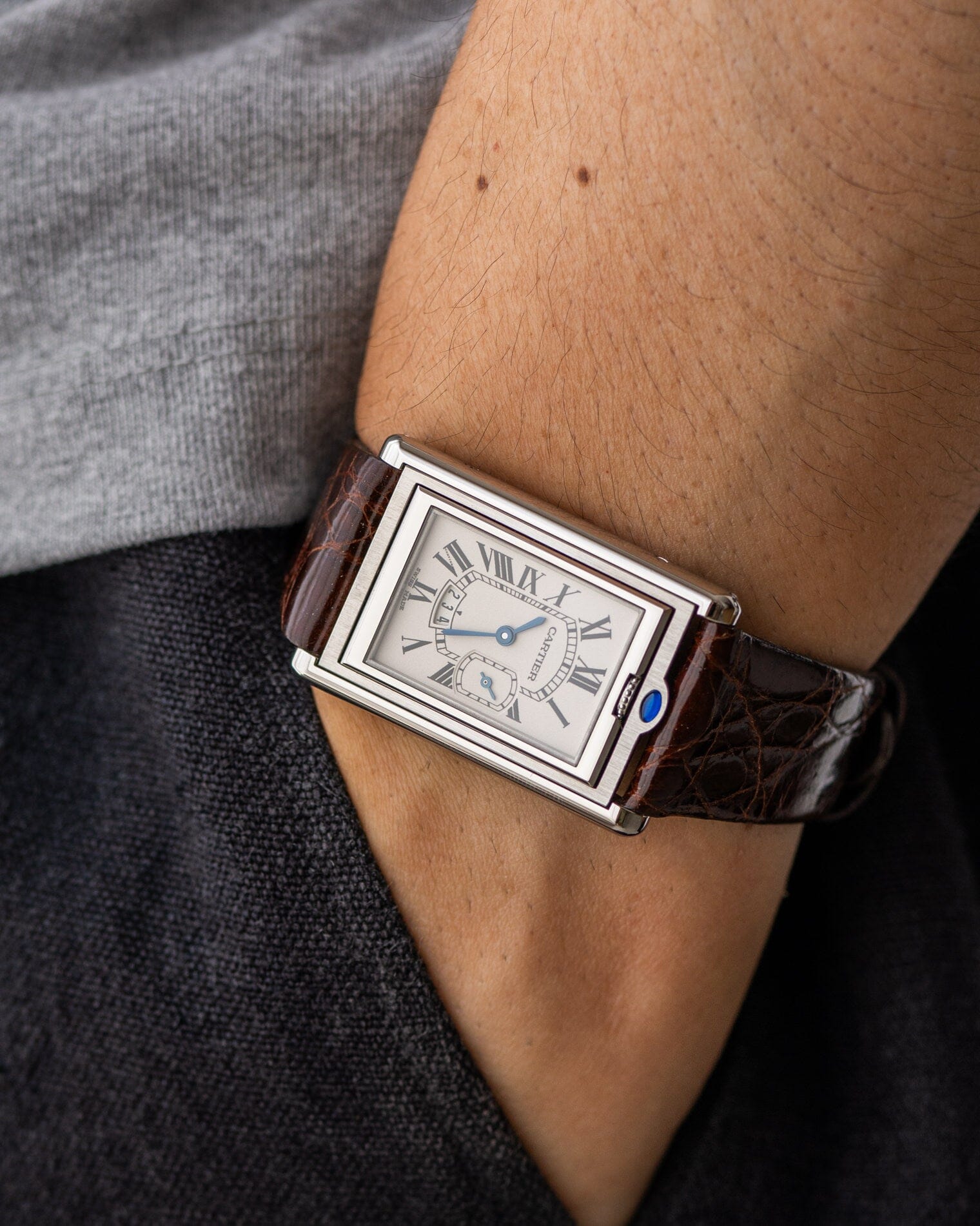 カルティエ タンク バスキュラント XL 2522 保証書付き コンプリート