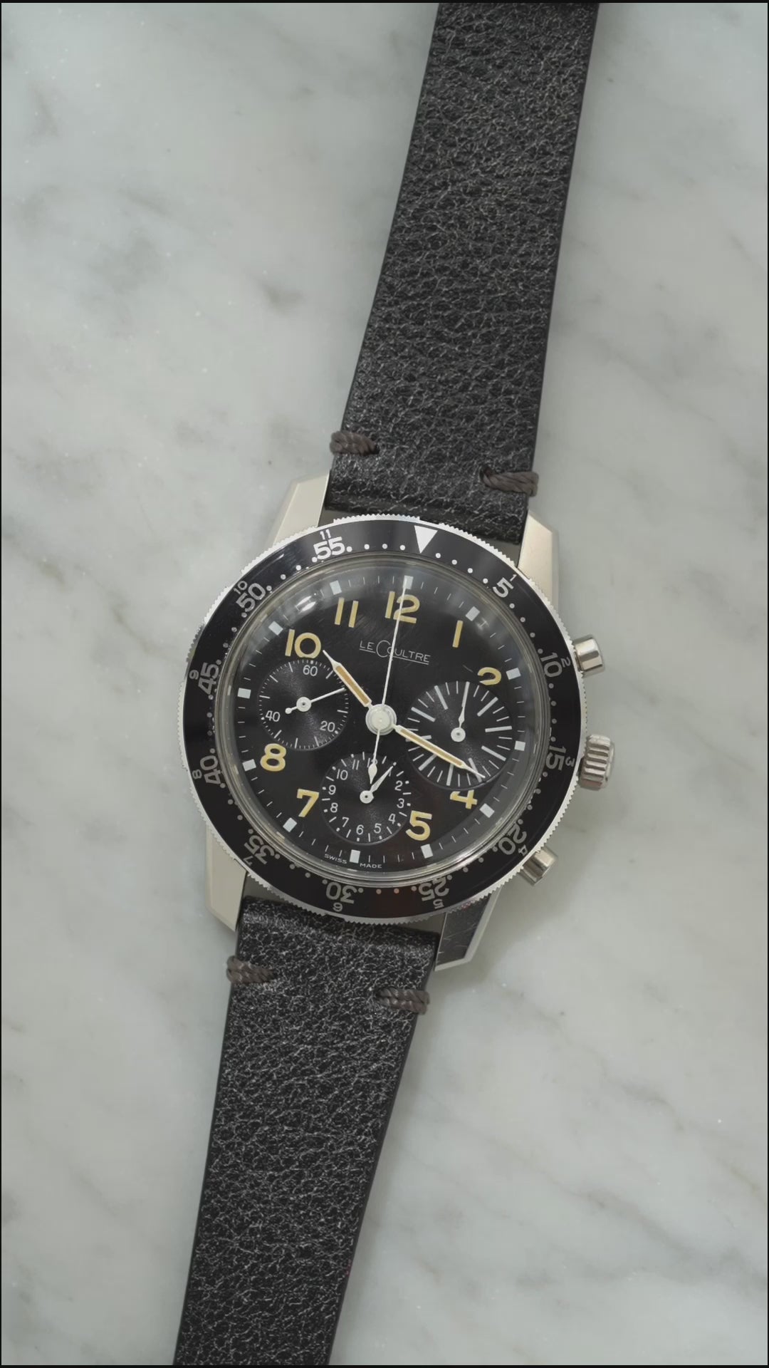 ジャガー・ルクルト E2643 ディープシー シャーク クロノグラフ 1960