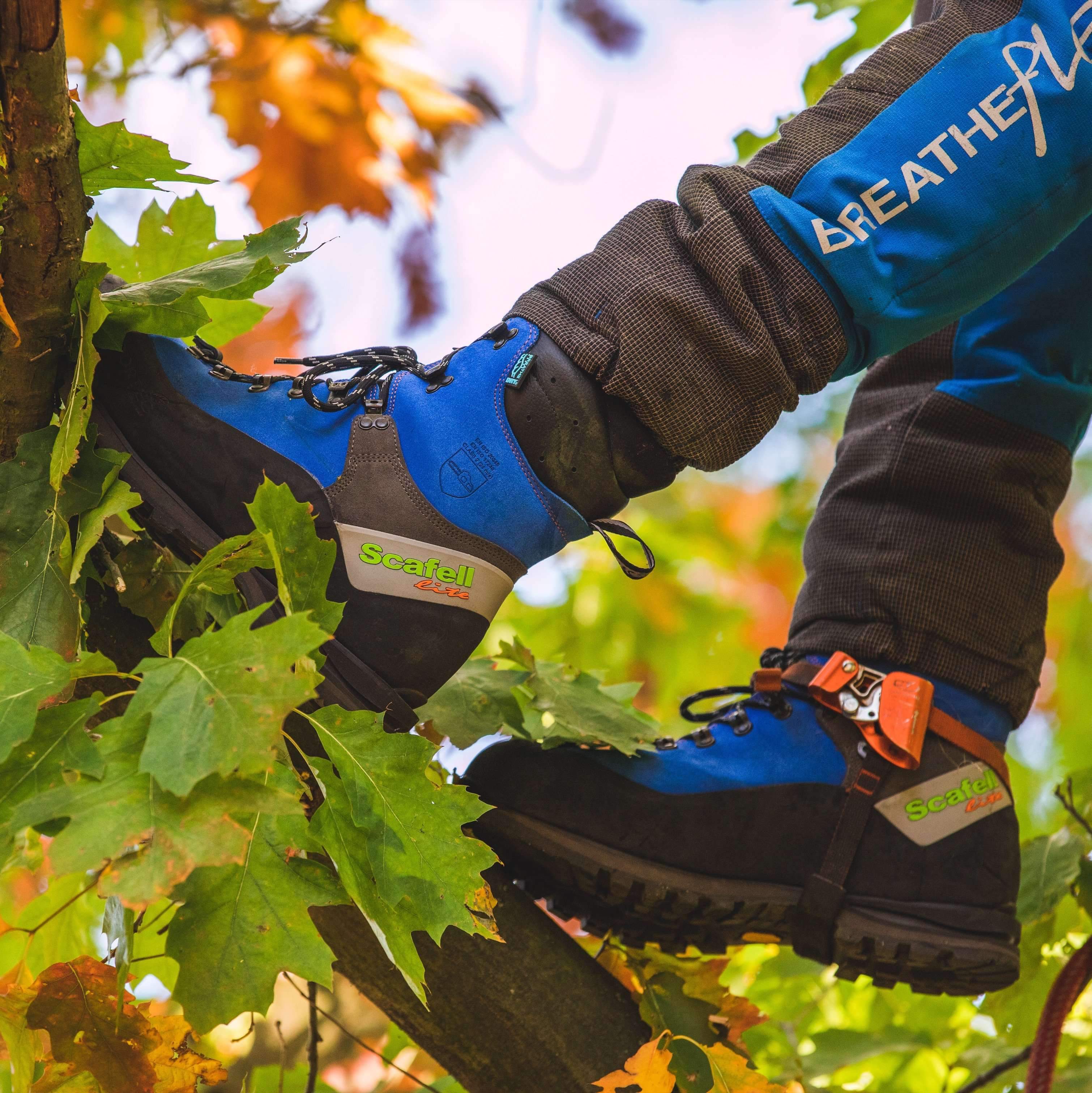 Arbortec Forestwear | Scafell Lite Class 2 Chainsaw Boot | Blue