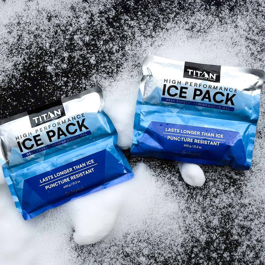 Set of 2 High Performance Cooler Ice Packs (600g)