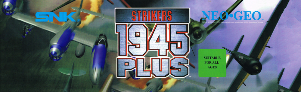 Strikers 1945 Plus Arcade Marquee - 26