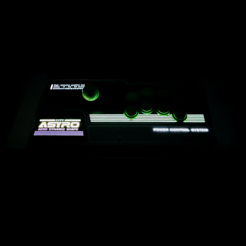 ASTRO CITY LIGHT UP PANEL KIT VERSION 2 for Qanba Pearl (or