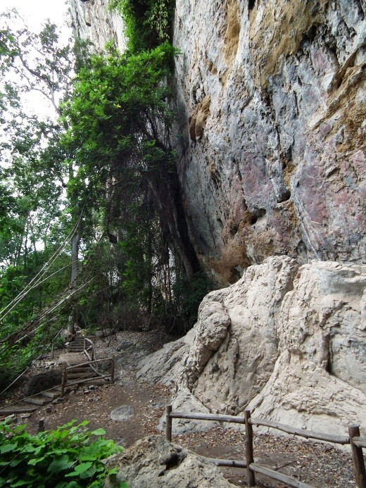 ภาพเขียนสีค่ายประตูผา | ฐานข้อมูลแหล่งโบราณคดีที่สำคัญในประเทศไทย