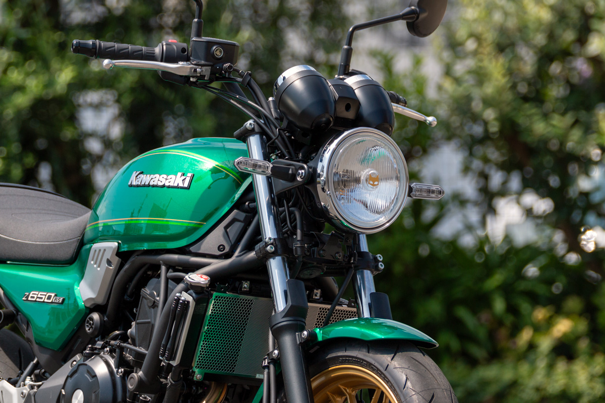 ≪Z650RS専用ヘッドライトコンバージョンキットの開発≫ | 開発情報
