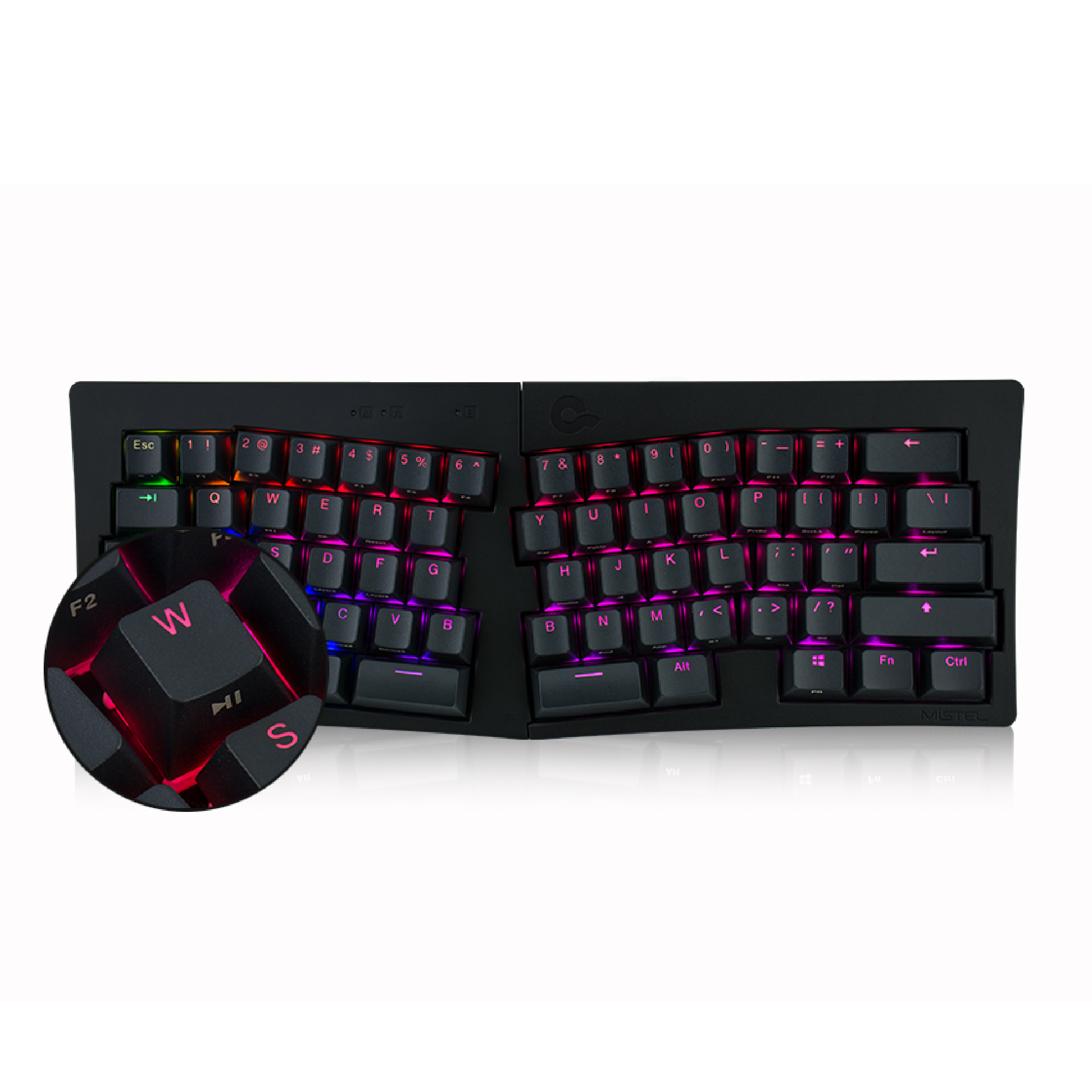 Mistel 販売終了：BAROCCO MD600 Alpha BT RGB（英語配列） キーボード