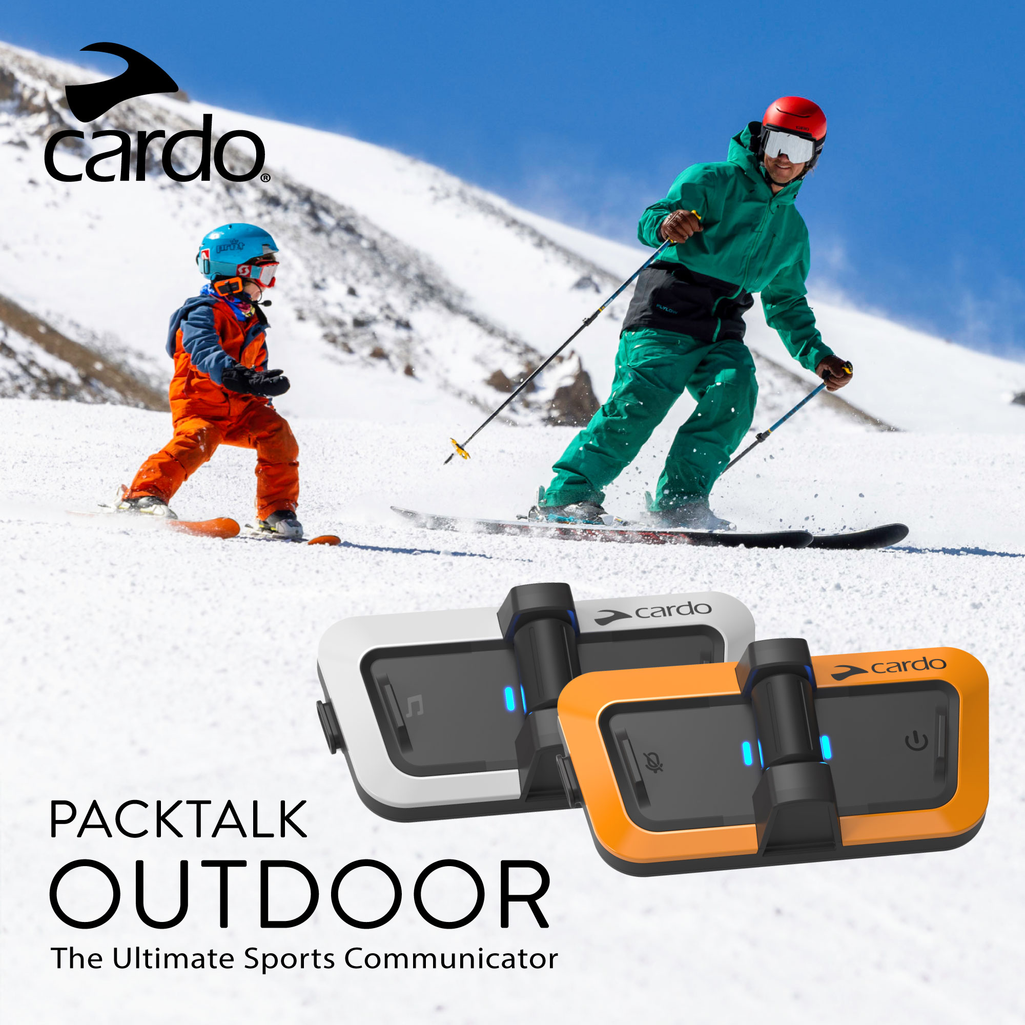 PACKTALK OUTDOOR - Instructor Set - Cardo - スキー・スノーボード用
