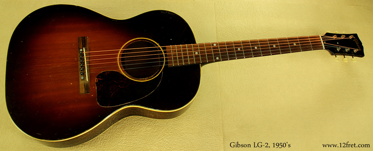 ギター Gibson 1950s lg-2 Gibson 1950 LG-2 3/4 – 神戸ギターショップ