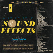 Authentic Sound Effects Volume 5 : Jac Holzman : Free Download