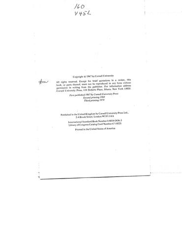 Linguistics In Philosophy : Vendler, Zeno : Free Download, Borrow