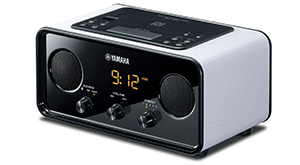 ベッドサイドに置けるコンパクトなデザイン、Bluetooth接続による