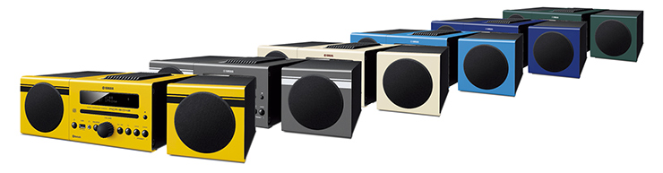 ヤマハバイクをモチーフにしたマイクロコンポ「MCR-B043」に6色の