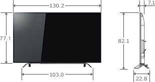 仕様表/58V型Z20X｜テレビ｜REGZA：東芝