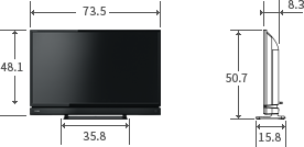 仕様表/32V型S21｜テレビ｜REGZA：東芝