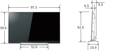 仕様表/43V型Z730X｜テレビ｜REGZA：東芝