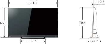 仕様表/50V型Z740X｜テレビ｜REGZA：東芝