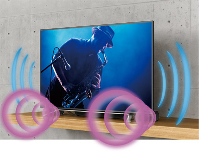 Z700X/音質/レグザパワーオーディオシステム｜テレビ｜REGZA：東芝