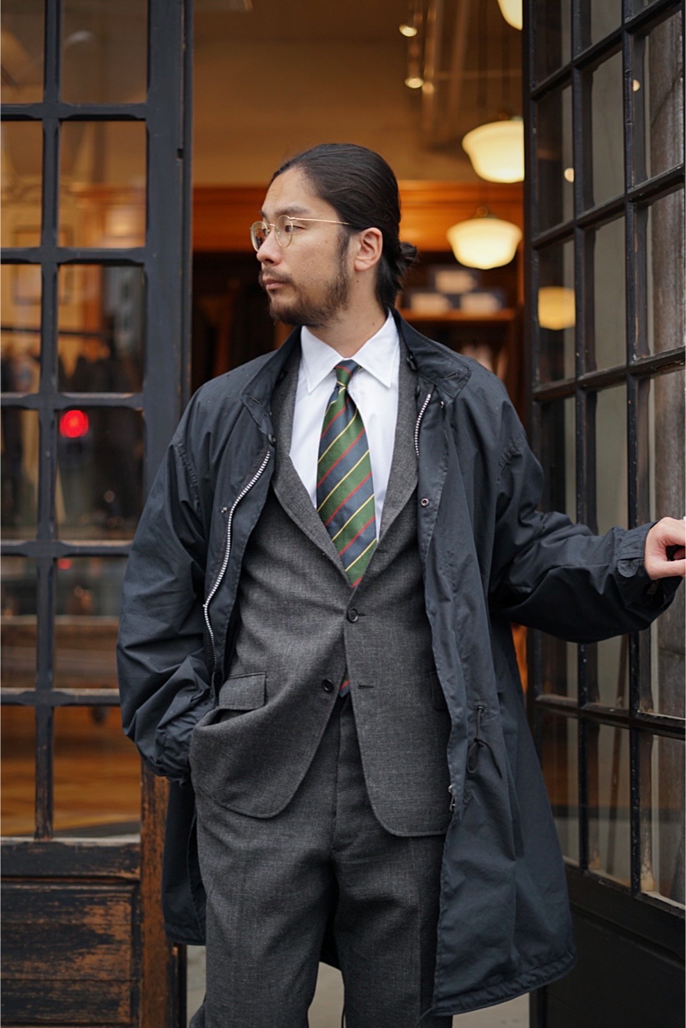 MSG&SONS M-65 Parka Black | ARCH 市電通り