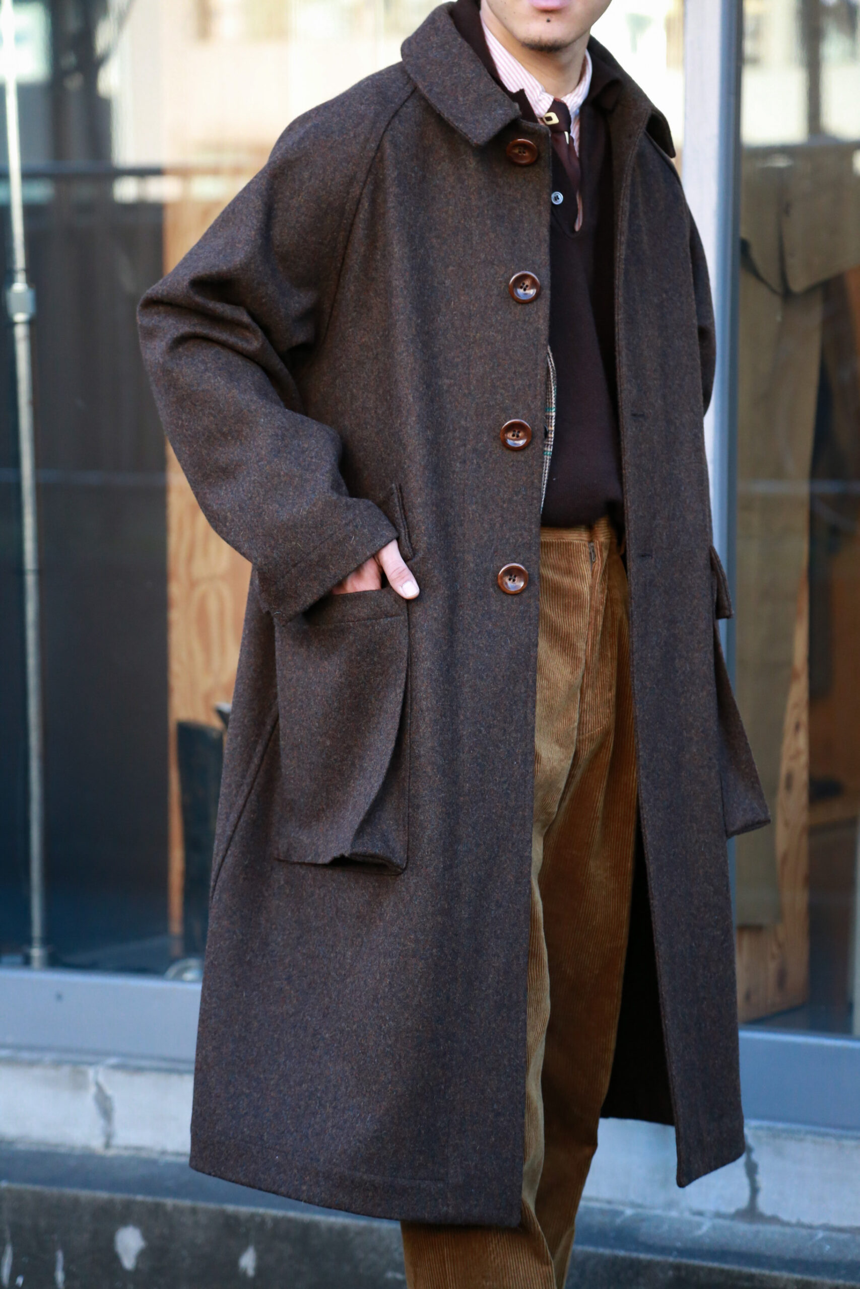 FRANK LEDER 22AW vol.4 DEER LEATHER & VINTAGE LODEN & BURNED