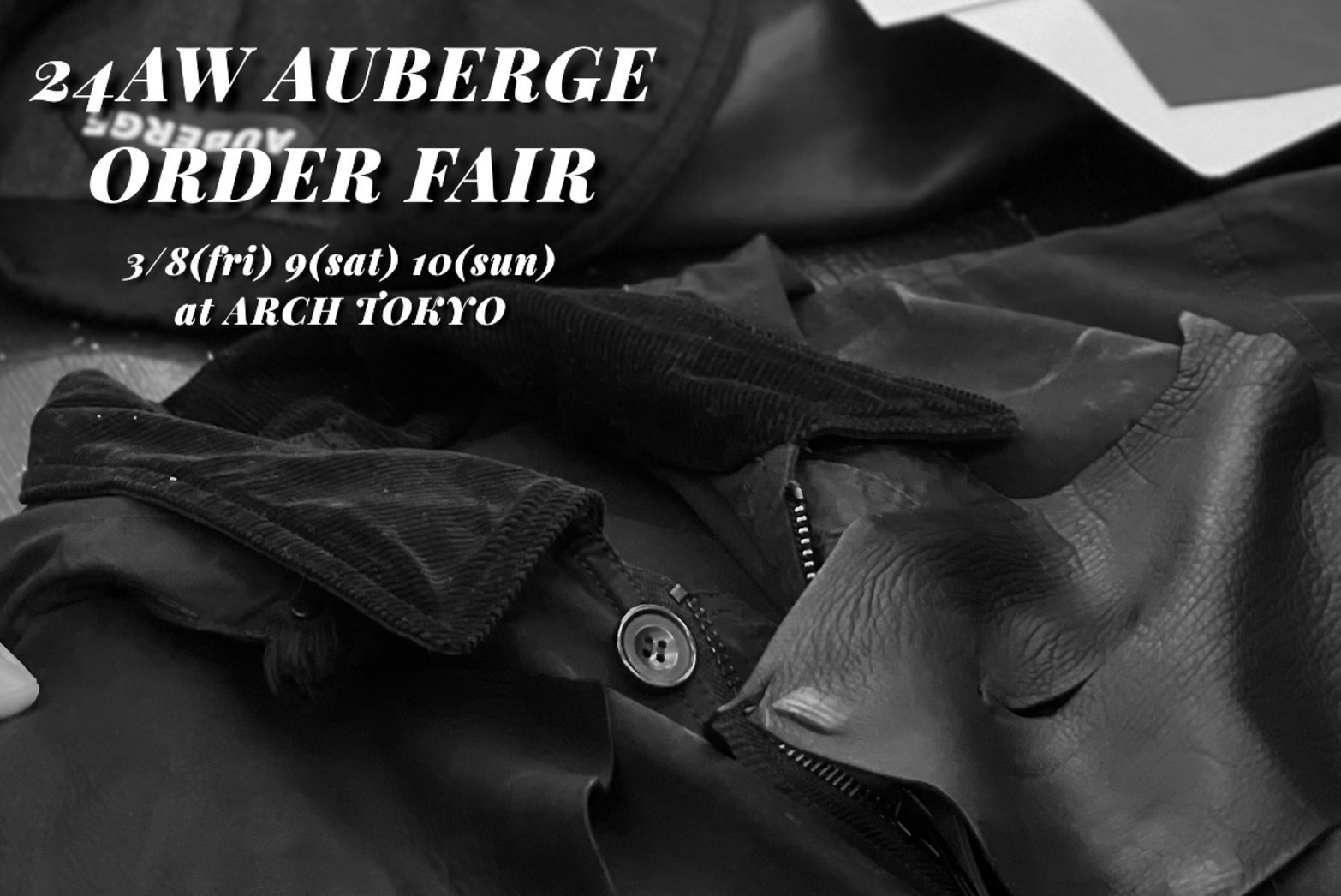 24AW AUBERGE×ARCH Vol.2 “失われつつある革を纏うこと” | ARCH TOKYO