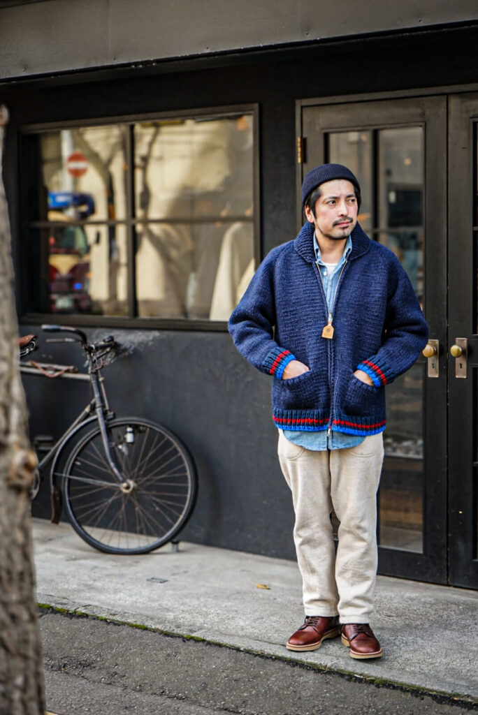 北国伝統の編み物 カウチンセーター | ARCH 米村屋