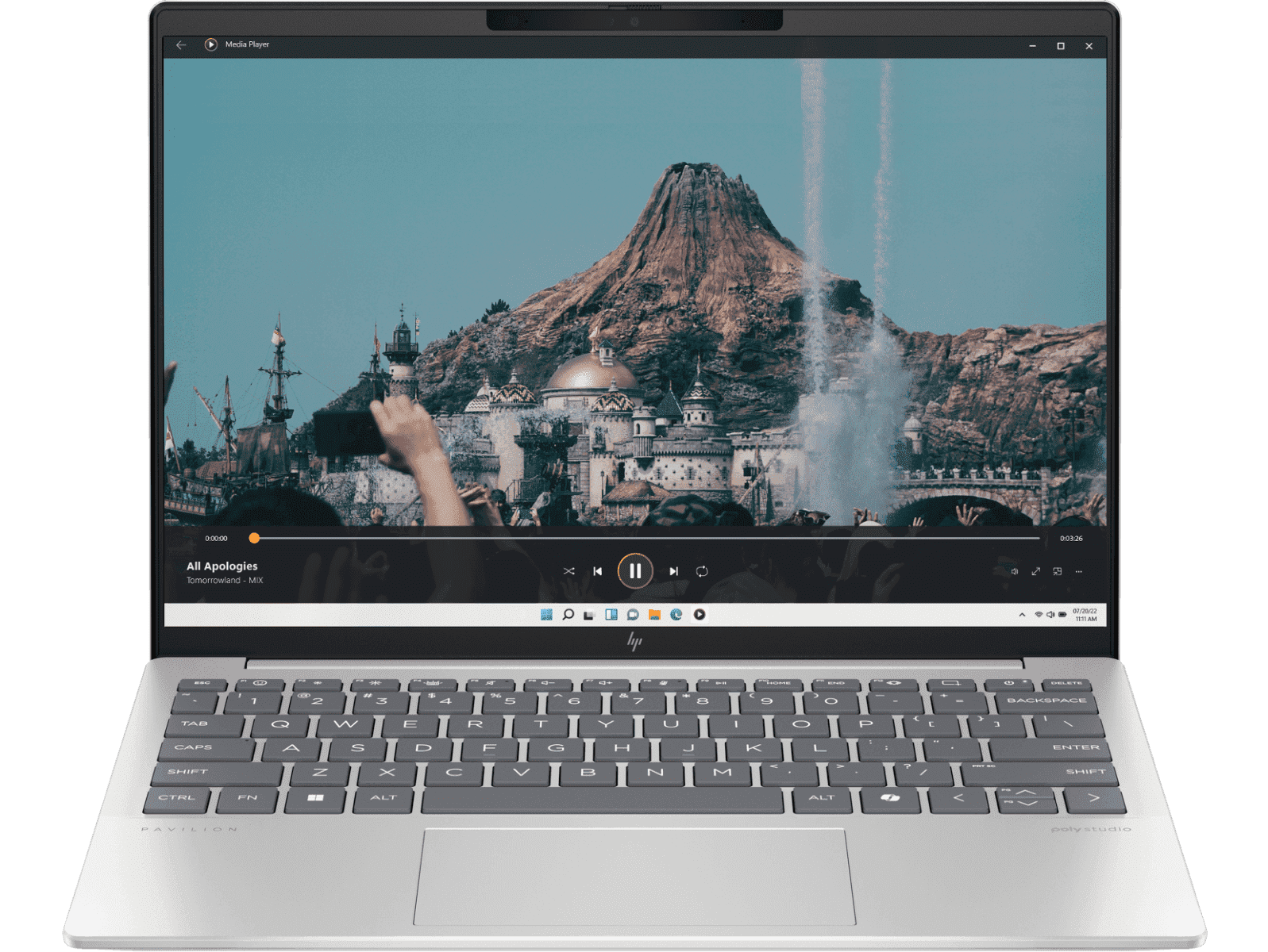 HP Pavilion Aero 13.3 inch Laptop 13-bg0068AU, Silver - 13.3-inch