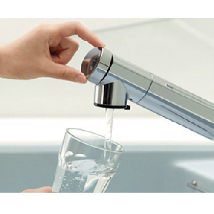 AWJSA2HSK 浄水器内蔵シャワー混合水栓 スパウト型 トクラス【アウン