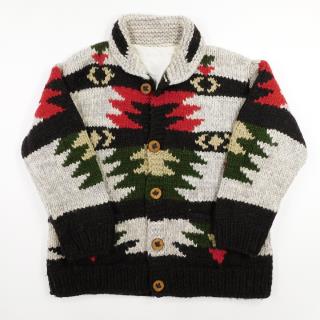 KANATA カナタ カウチンセーター ウッドボタン ネイティブ柄 買取