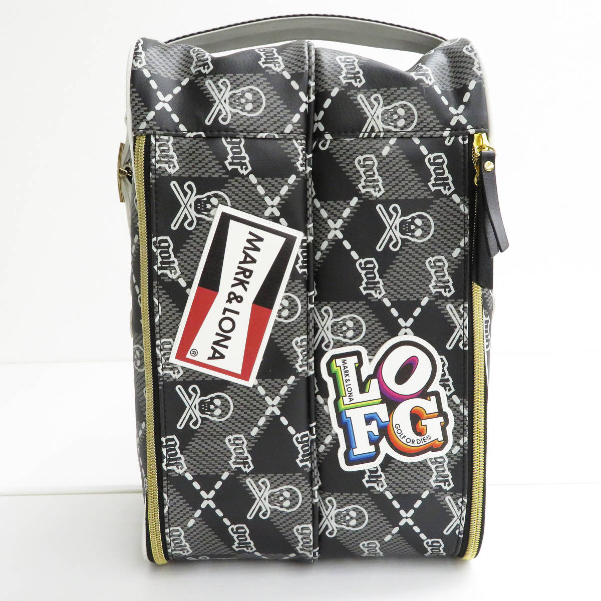 注目・1円～】MARK&LONA マークアンドロナ シューズケース ワッペン