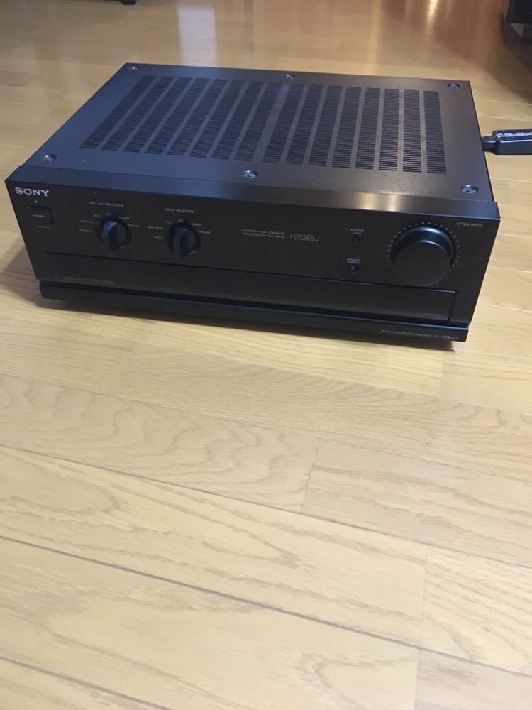 ジャンク SONY ソニー TA-F222ESJ プリメイン アンプ 音響機材