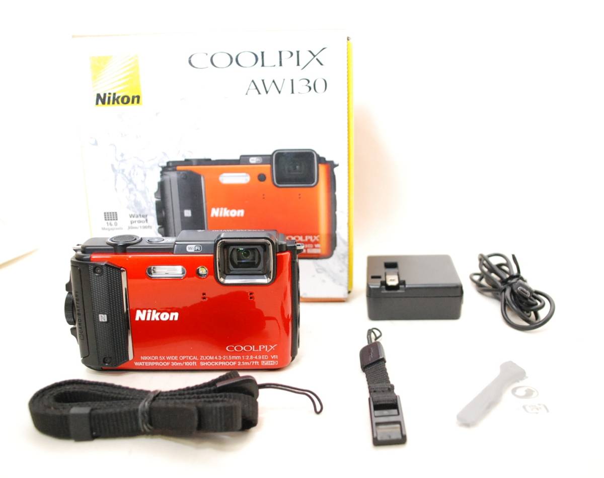 ☆良品☆ ニコン nikon coolpix AW130 Nikon COOLPIX AW130 Waterproof